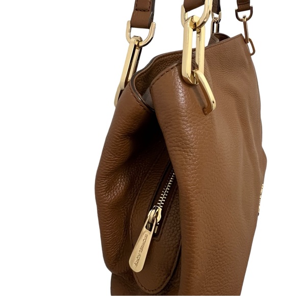 MICHAEL KORS Leighton Large Shoulder Tote brown - Picture 7 of 16